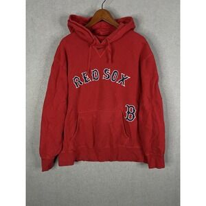Nike Boston Red Sox Center Swoosh Hoodie Size XXL MLB Baseball Pullover